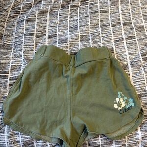 O'Neill Women's Olive Athletic Shorts